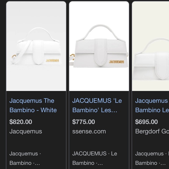 Jacquemus Le Bambino White - Picture 6 of 6